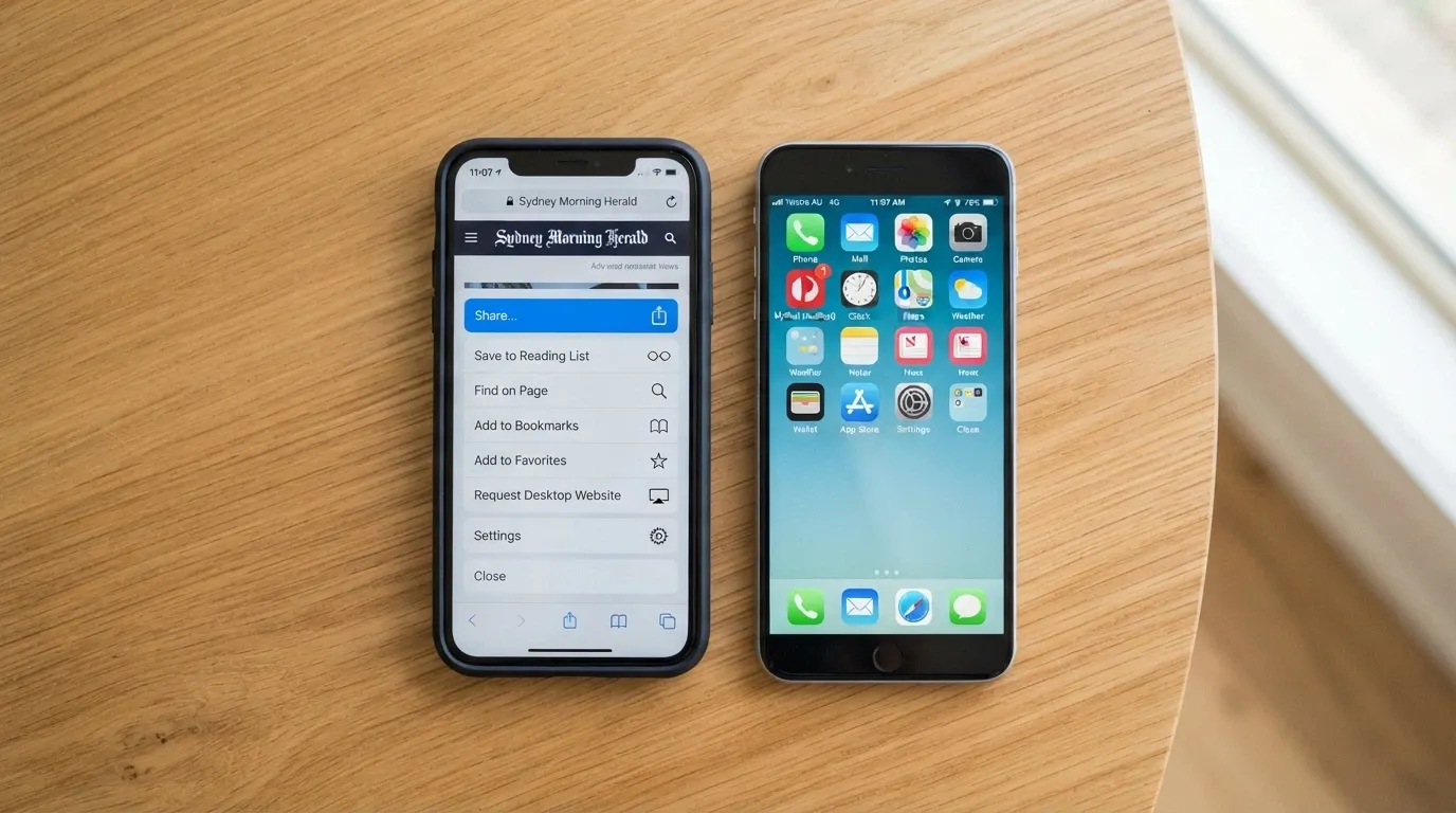 An Android phone showing the Chrome browser menu with “Add to Home Screen” highlighted, next to a second phone showing the resulting full-screen casino icon
